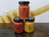 Chili-Honig Paste aus dem Burgenland (scharf🔥, sehr scharf🔥🔥 oder extrem scharf🔥🔥🔥)